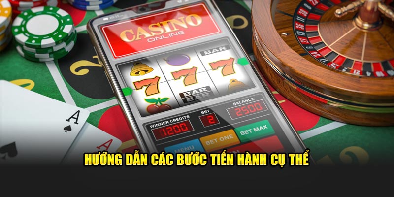 Hướng dẫn các bước tiến hành cụ thể 