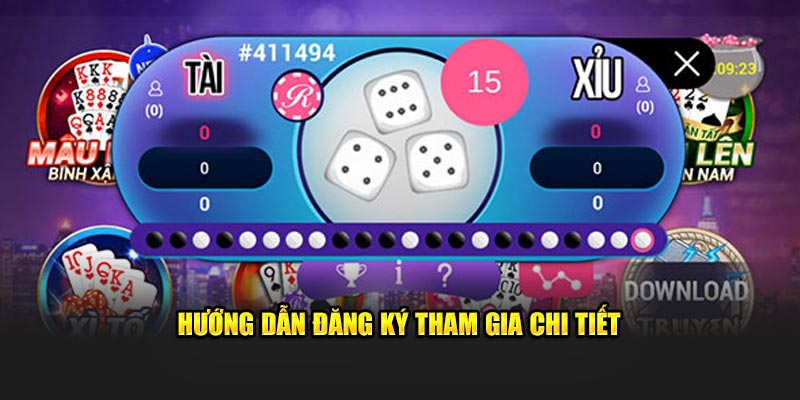 Chỉ dẫn đăng ký tham gia chi tiết